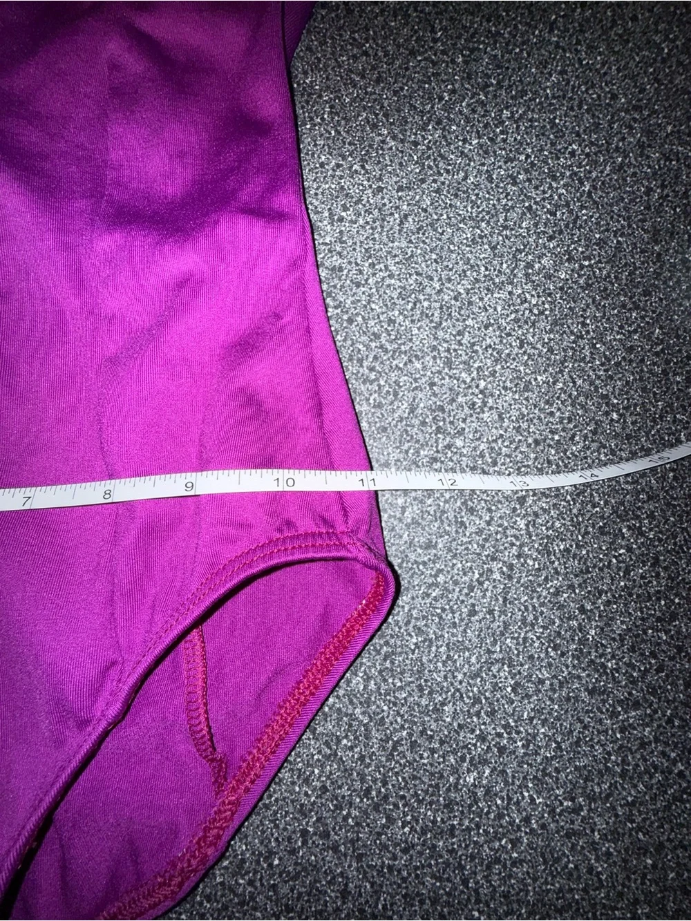 Motionwear Leotard Bright Fuchsia Tank One-Piece Size Adult Petite Small